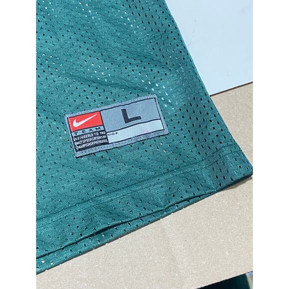 University of Miami Hurricanes #3 Jersey Nike Size Large Green Orange White - Picture 7 of 9